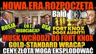 NEGOCJACJI W RIADZIE, MUSK WCHODZI DO FORT KNOX I INNE PRZEŁOMOWE NEWSY