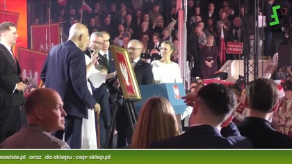 Bractwo Kurkowe Zakończenie Konwencji Wyborczej Grzegorza BRAUNA 12.4.2025 w Krakowie