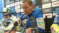 Piotr Paluch i Matej Zagar po meczu w Tarnowie