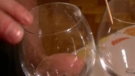 Standing Wave in a Glass of Wine
