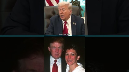 Trump Plays Dumb About Ghislaine Maxwell