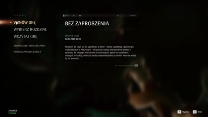 007 First Light Odcinek 27 Sniki Podejście Niczym Hitman Częśc 1