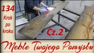 Cz.2 Gruntowanie żywicą epoksydową, przygotowanie desek do zalewania / epoxy table