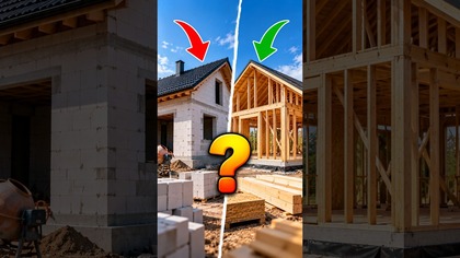  Dom murowany czy szkieletowy 70 m2  koszty budowy praktycznie identyczne, ale który zbudować