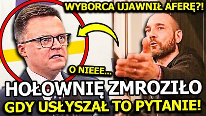 SZYMON HOŁOWNIA MA KŁOPOTY?! AWANTURA NA SPOTKANIU WYBORCZYM UJAWNIŁA SKANDAL W JEGO PARTII?!