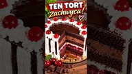  Nie uwierzysz, co kryje się w środku tego tortu!  #shorts #tortczekoladowy #wiśnie