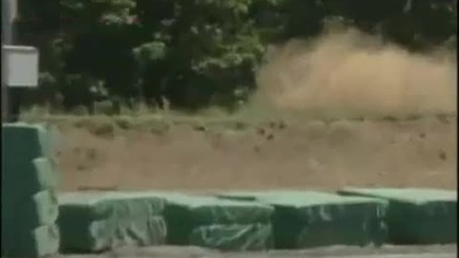 Drift crash na torze