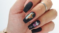 Flowers nails art tutorial / Eveline Cosmetics
