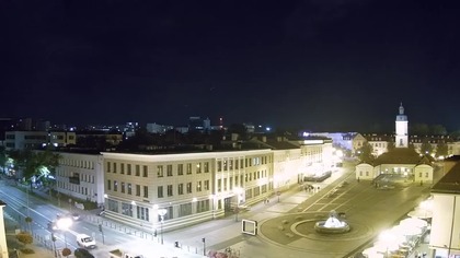 BIAŁYSTOK - widok na Rynek Kościuszki