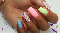 Colorful Glass effect / LU PROFESSIONALI COSMETICS A279, A278, A345