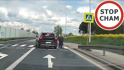 O włos od potrącenia na przejściu dla pieszych #1867 Wasze Filmy