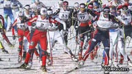 Maszyna do szycia - złotowłosa piękność mistrzynią Holmenkollen