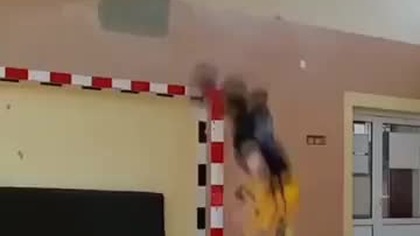Skakałem jak opętany #shorts #sports #basketball #dunk