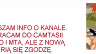 ZAWIESZENIE INFO O KANALE