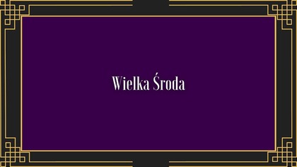 Wielka Środa