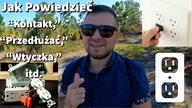 Jak Powiedzieć Kontakt, Przedłużać, Wtyczka, itd.  - Szybka Lekcja Angielskiego