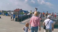 Żory skatepark Poland Scooter