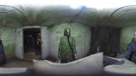 Bomba atomowa Little Boy zrzucona na japońskie miasto Hiroszima.  Film 360°