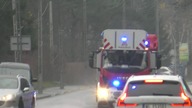 Alarmowo SD-30 Iveco Magirus z JRG Otwock do pożaru sadzy w kominie
