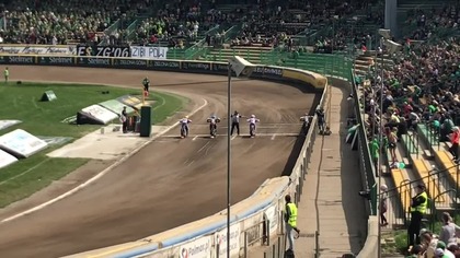 Upadek Gały i Jamroga w Zielonej Górze - 01. 05. 2022