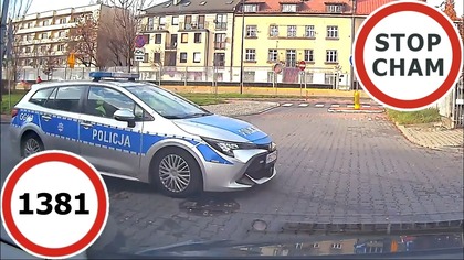 Stop Cham #1381 - Niebezpieczne i chamskie sytuacje na drogach