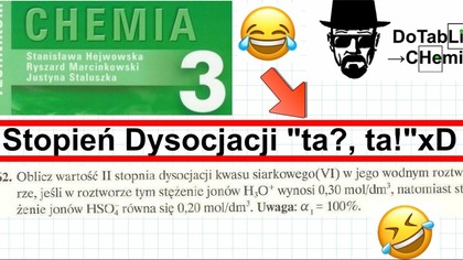 2. 62.  Oblicz wartość II stopnia dysocjacji kwasu siarkowego(VI)... Ta? Zbiór Zadań Operon 3