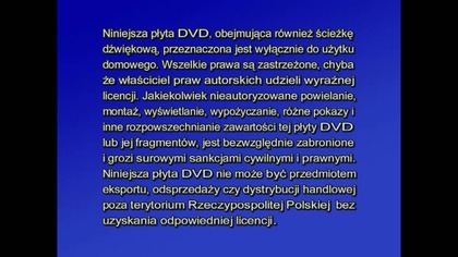 Początek płyty DVD - Francuski pocałunek (MGM Home Entertainment, Imperial Entertainment, Poradnik Domowy, 2003)