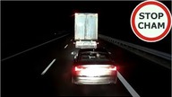 Szeryf drogowy chciał ukarać kierowcę TIRa - doprowadził do kolizji na A2 #374 Wasze Filmy