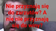 panie Krzysztofie Woźniak zarzut to nie wina