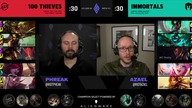 100 Thieves vs Immortals Game 1 |EN| - LCS Lock In 2021 Quarterfinals