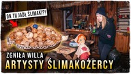 Opuszczona Willa Artysty-ŚLIMAKOŻERCY  Pełno pleśni i pająków! 