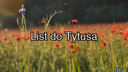 17. UBG - List do Tytusa