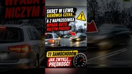 Startowało 11 aut.  Jedna decyzja mogła skończyć się tragedią.  #polscykierowcy #dashcam #brd 