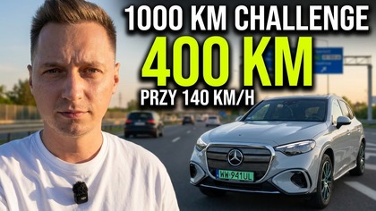 MERCEDES GLC 400 - NAJLEPSZY ELEKTRYK W TEJ CENIE?  Test 1000 km Challenge i wielkie zaskoczenie...