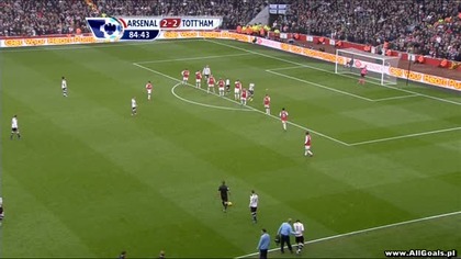 Premier League sezon 2010/2011 ARSENAL LONDYN VS TOTTENHAM 2-3