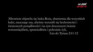Archiwum: BIBLIA NA CO DZIEŃ: List do Tytusa #2