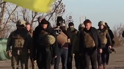 Sean Penn przyjechał do Kijowa, by pracować nad filmem dokumentalnym o rosyjskiej inwazji.