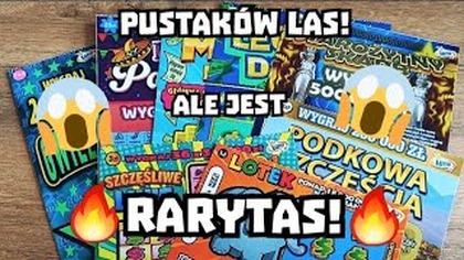 Zdrapki Lotto  Klasyka gatunku!  Pustaków las ale jest rarytas! 