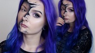DRUGA TWARZ - Prosty makijaż na Halloween