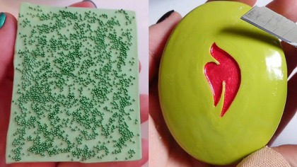 Soap Carving ASMR Relaxing Sounds no talking Satisfying ASMR Video #soapcarving #soapcuttingvideo