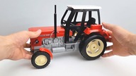 Tractor RC vs Tractor from Games - Remotely Controlled Polish Ursus c 360 and Corn Combine | 1:10