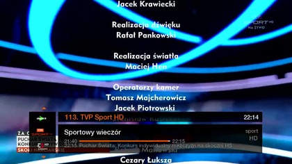 TVPSPORT - 28-11-2020 - Sponsorzy, Reklama