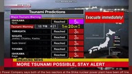 NHK World-Japan - Tsunami Warning (01. 01. 2024)