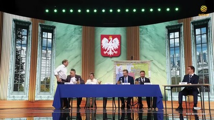 Premier.  Ustawka Kabaret na żywo.  Nad mętną rzeką