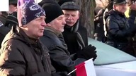 Protest byłych funkcjonariuszy SB Za 2 tyś zł nie jestem w stanie wyżyć