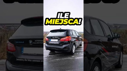 Koniec żartów Bagażnik BMW 2 Active Tourer 
