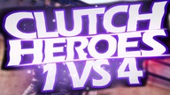 CS:GO - 1vs4 Clutch Heroes!