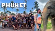 Kolejny dzień obozu ! Jedziemy pobawić się ze słoniami ! Było super ! Phuket - Tajlandia