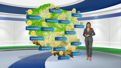 Prognoza pogody na TVN Meteo (10. 09. 2023)