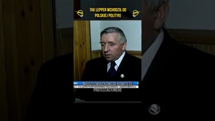 Jak Andrzej Lepper wszedł do polityki? #polska #polityka #ciekawostki #historia